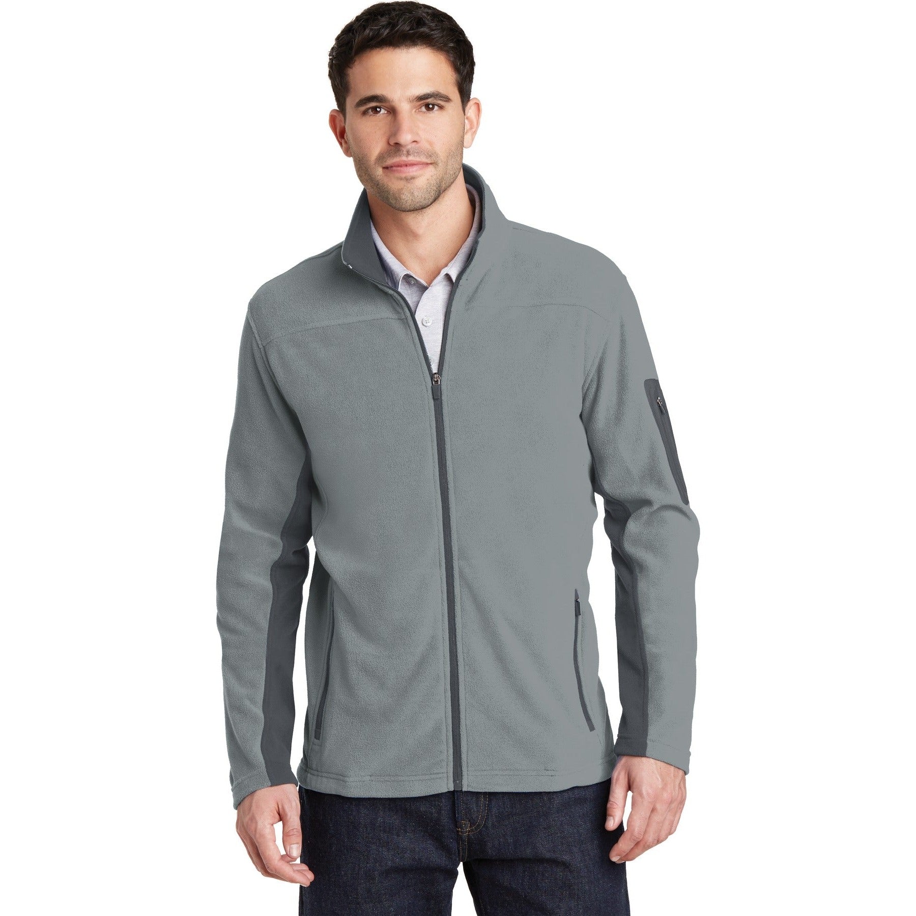 Port Authority-Port Authority® Summit Fleece Full-Zip Jacket. F233-MedTech-2